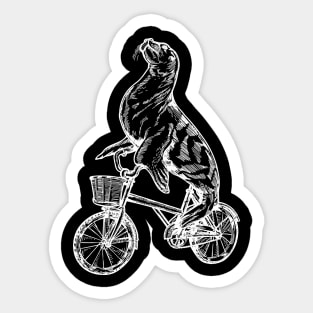 SEEMBO Sea Lion Cycling Bicycle Bicycling Riding Biking Bike Sticker